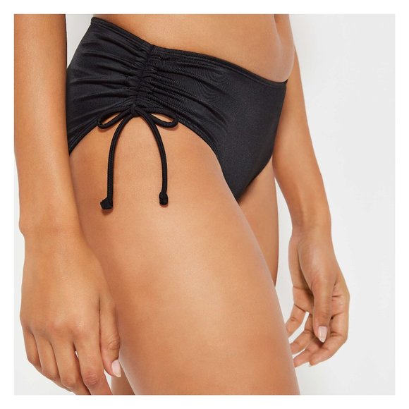 Joe Fresh Other - NWT Joe Fresh ruched black swim brief bottoms
